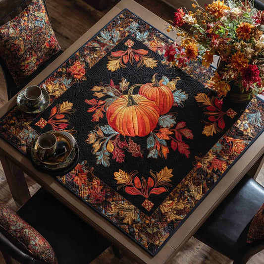 Cozy Carvers Quilted Table Topper NCU0PTT844