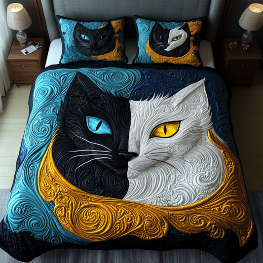 Cozy Cat World Duvet Cover Set NCU0DDK286