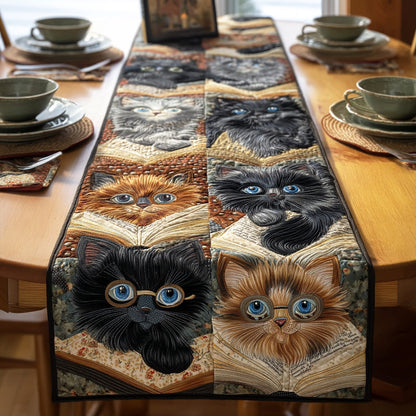 Cozy Chapters Quilted Table Runner NCU0NTD1221