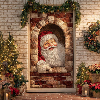 Cozy Chimney Quilted Door Cover NCU0TV989