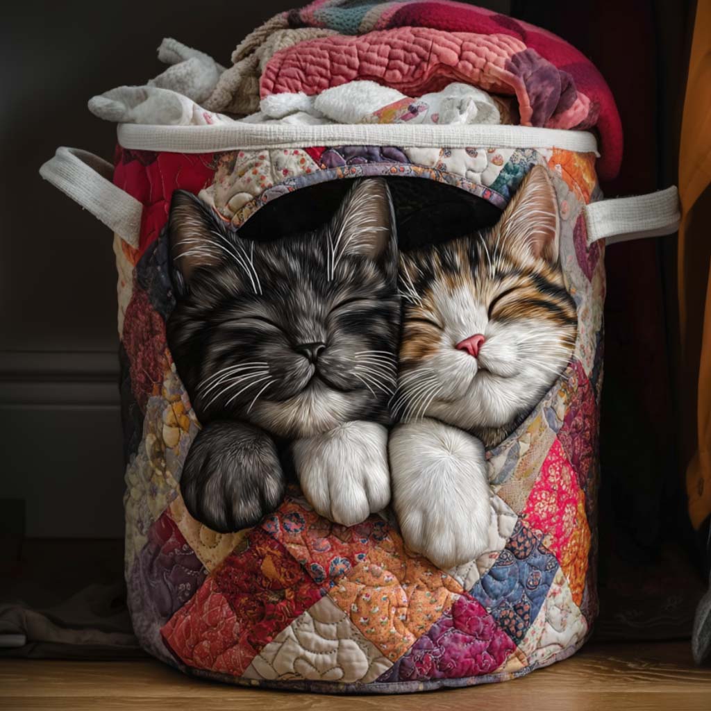 Cozy Duo Quilted Laundry Basket NCU0NNT1838