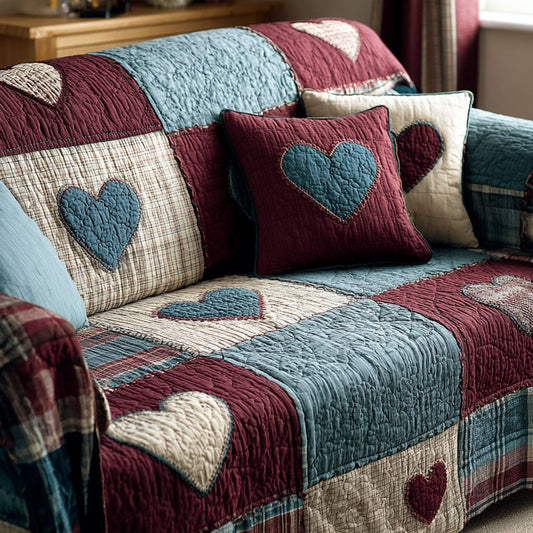 Cozy Feeling Quilted Sofa Cover NCU0DDK2310