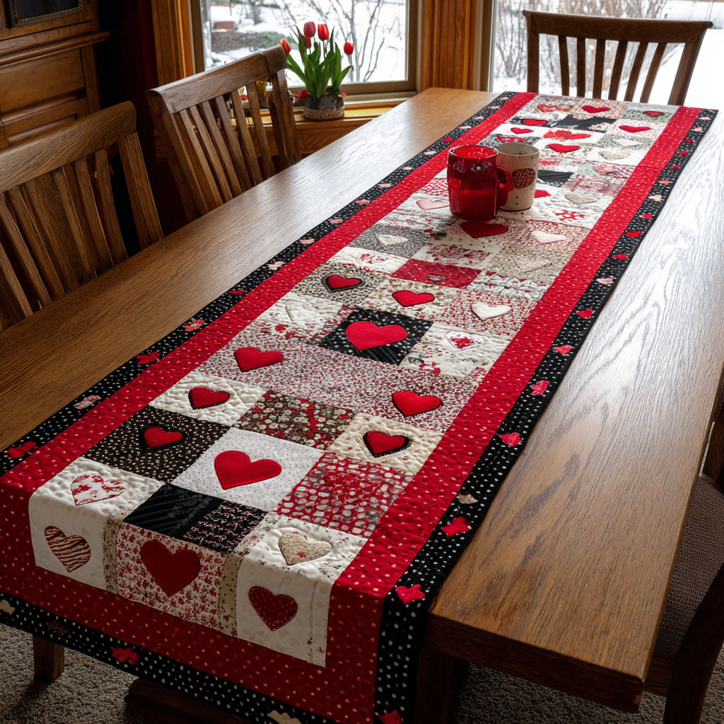 Cozy Feeling Quilted Table Runner NCU0DDK2277