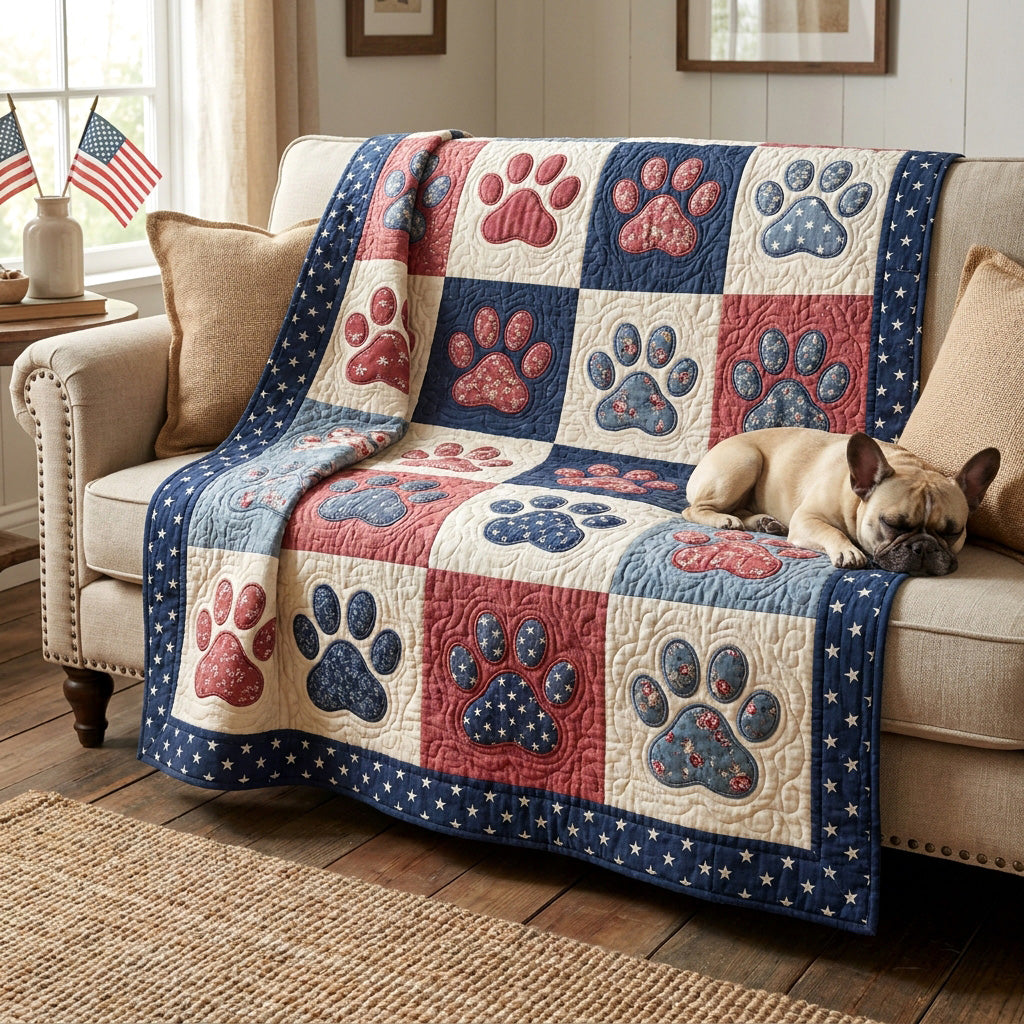 Cozy Freedom Quilted Blanket NCU0NTV1080