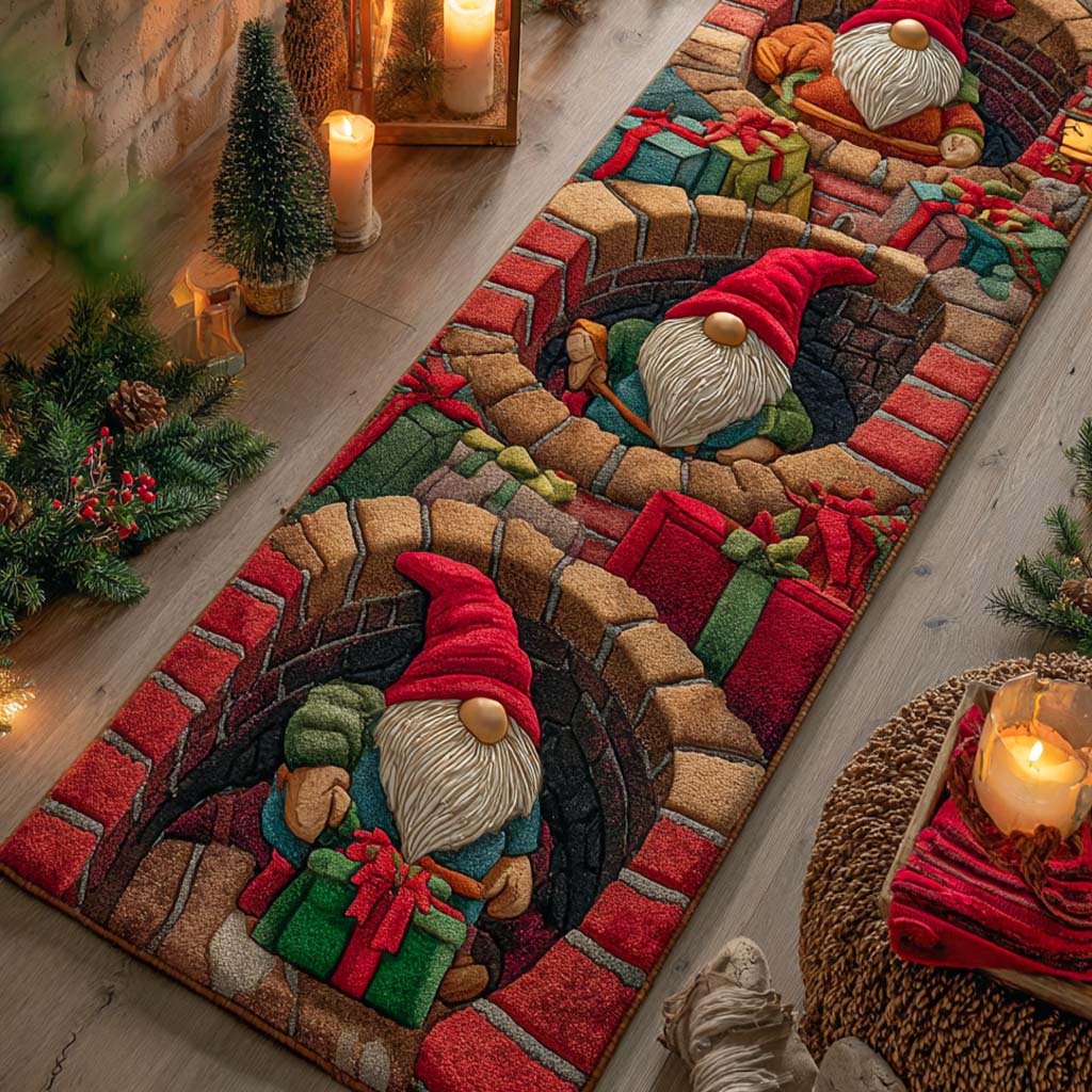 Cozy Gnome Tunnel Runner Carpet NCU0XD1537