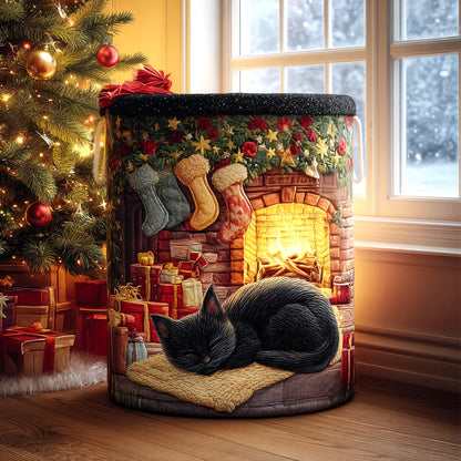 Cozy Hearth Quilted Laundry Basket NCU0PVL687