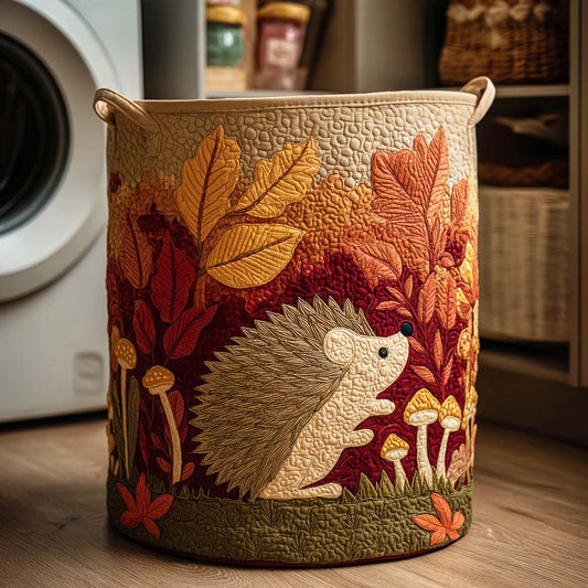 Cozy Hedge Quilted Laundry Basket NCU0NTD064