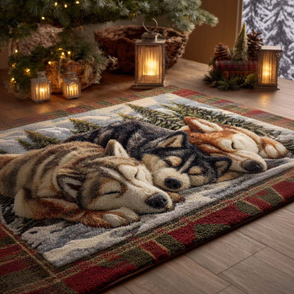 Cozy Husky Dreams Area Rug NCU0NXD854