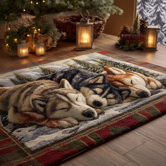 Cozy Husky Dreams Area Rug NCU0NXD854