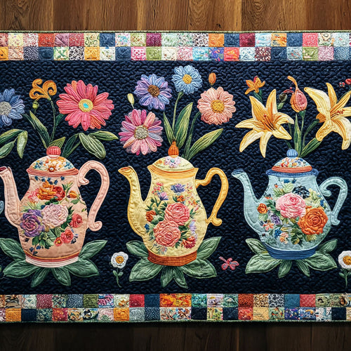 Cozy Moment Quilted Table Runner NCU0DDK2244