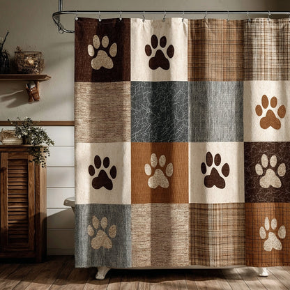 Cozy Paw Patch Shower Curtain NCU0LDH413