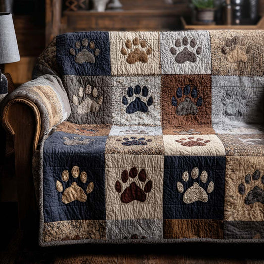 Cozy Paws Quilted Sofa Cover NCU0NXD1306