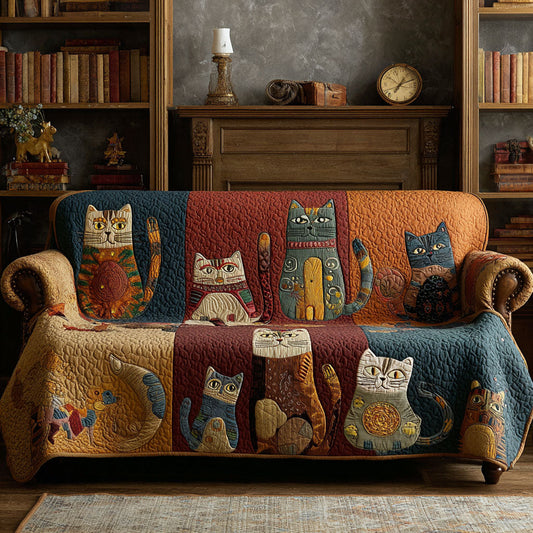 Cozy Paws Quilted Sofa Cover NCU0PTT2142