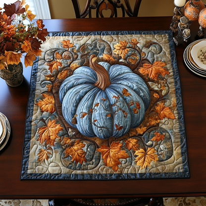 Cozy Pumpkin Quilted Table Topper NCU0DDK596