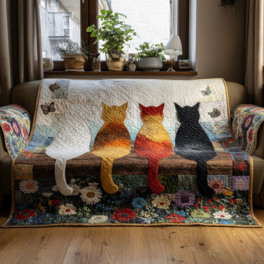 Cozy Tails Quilted Sofa Cover NCU0PTT2143