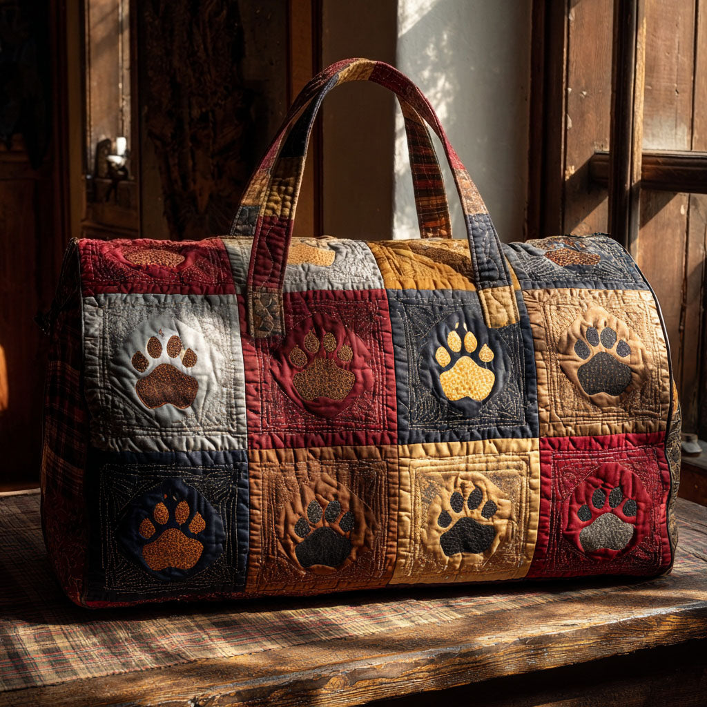 Cozy Timber Quilted Duffle Bag NCU0PTT2868