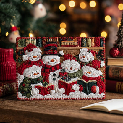 Cozy Time Quilted Fabric Postcard NCU0PTT2289