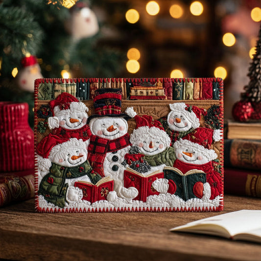 Cozy Time Quilted Fabric Postcard NCU0PTT2289