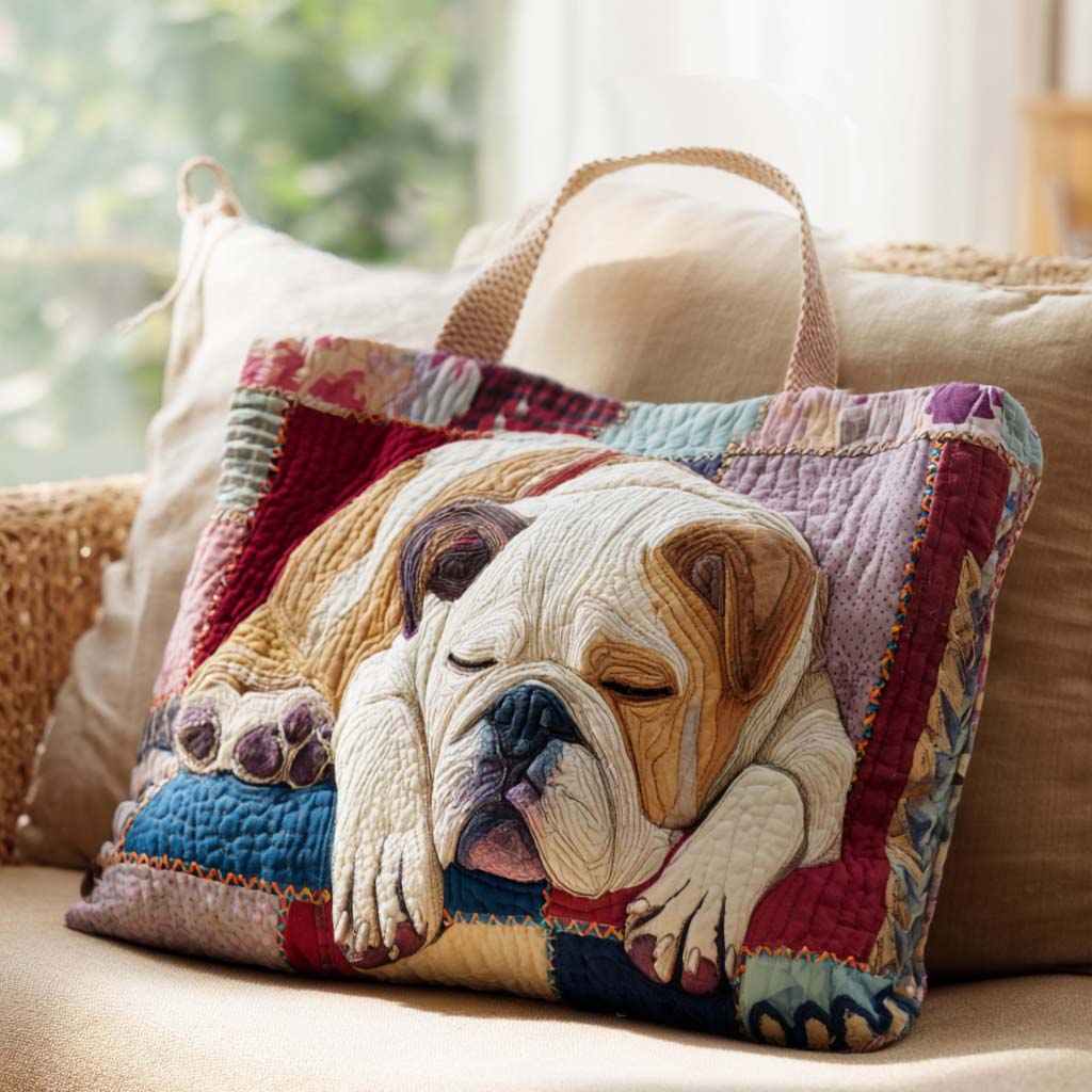 Cozy Wrinkles Quilted Tote Bag NCU0PTT1827