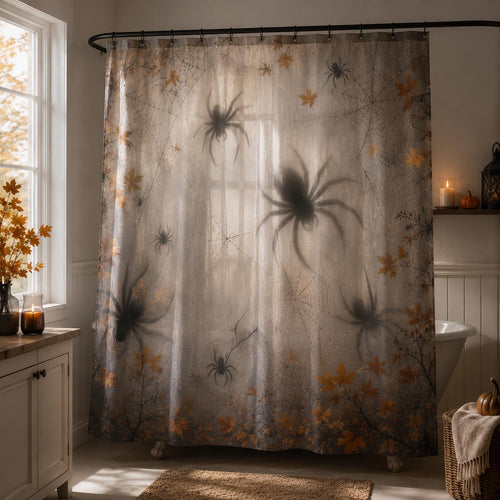 Crawling Shadows Shower Curtain NCU0DV2253
