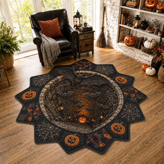 Creeping Abyss Custom Shape Area Rug NCU0NTD2203