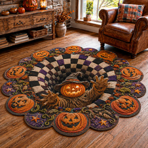 Creeping Shadows Custom Shape Area Rug NCU0NTD2189