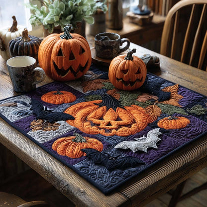 Creepy Charm Quilted Table Topper NCU0NTD005