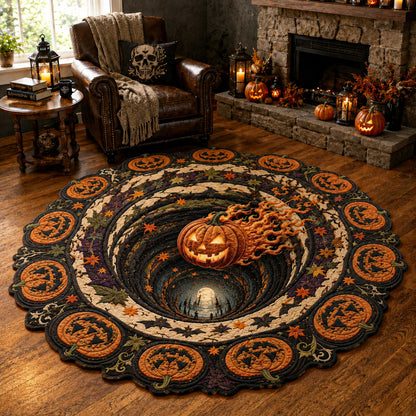 Creepy Entrance Custom Shape Area Rug NCU0NTD2206