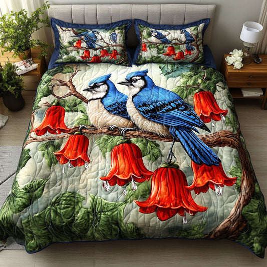 Crimson Bloom Watchers Duvet Cover Set NCU0NNT435