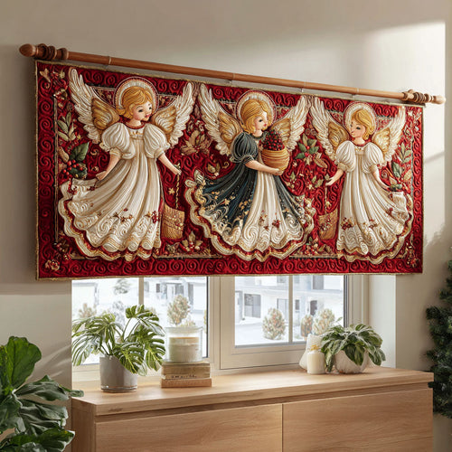 Crimson Choir Quilted Valance NCU0NTV503