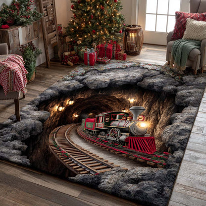 Crimson Express Tunnel Area Rug NCU0NXD839