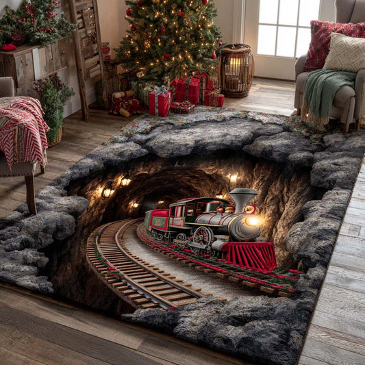 Crimson Express Tunnel Area Rug NCU0NXD839