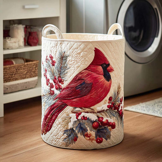 Crimson Wing Quilted Laundry Basket NCU0NTD168