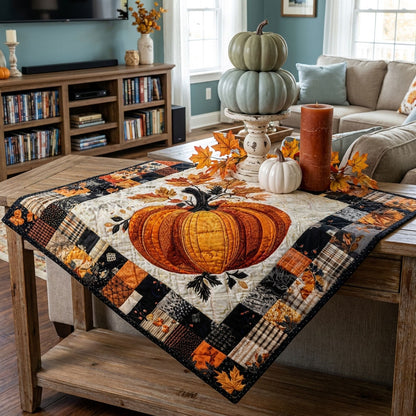 Crisp Patch Morning Quilted Table Topper NCU0PTT846