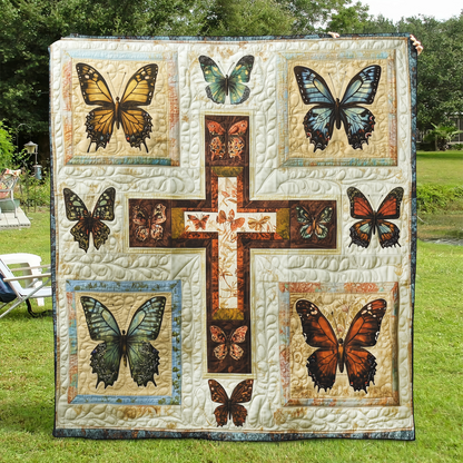 Cross of Light Quilted Blanket NCU0VL514