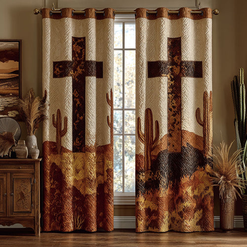 Crossroads of the West Quilted Curtains NCU0PTT2709