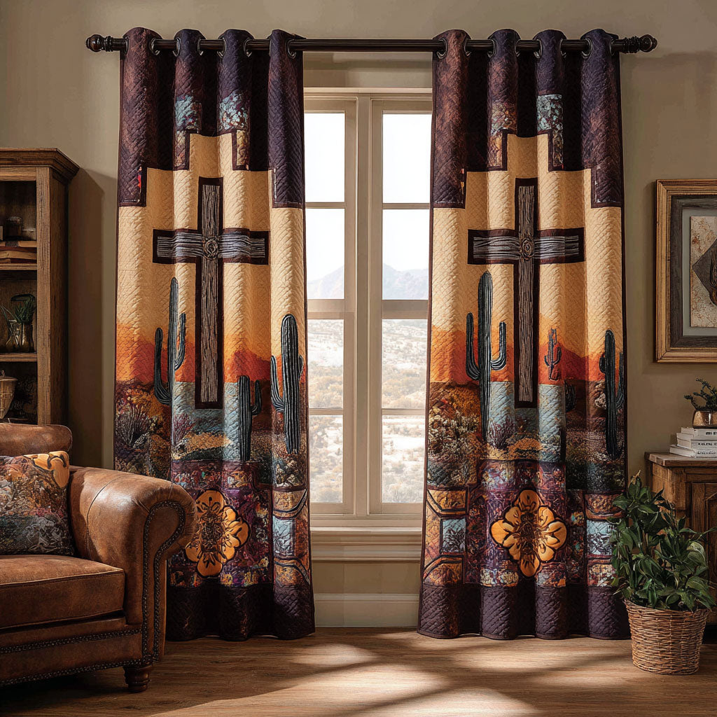 Crosswind Plains Quilted Curtains NCU0PTT2710