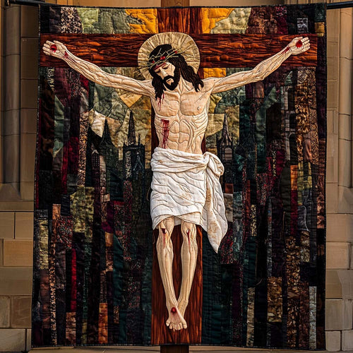 Crown Of Thorns Quilted Blanket NCU0NT1831