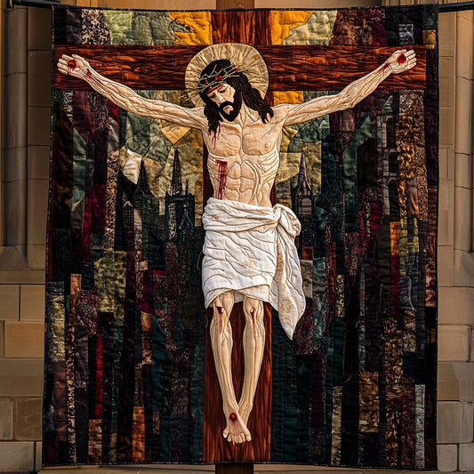 Crown Of Thorns Quilted Blanket NCU0NT1831