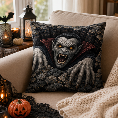 Crypt Fiend Quilted Pillow Case NCU0DV2309