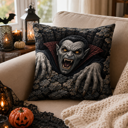 Crypt Fiend Quilted Pillow Case NCU0DV2309