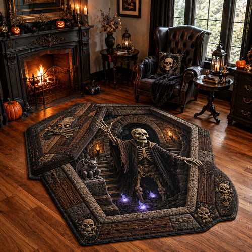 Crypt Entrance Custom Shape Area Rug NCU0NTD2196