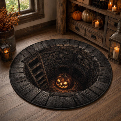 Crypt Well Quilted Round Mat NCU0DV2349