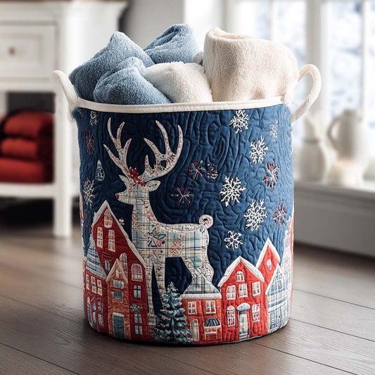 Crystal Hooves Quilted Laundry Basket NCU0PTT1528