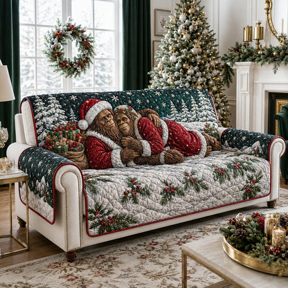 Cuddle Pair Bigfoot Quilted Sofa Cover NCU0HNH1252