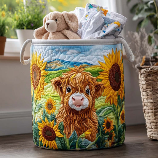 Cuddly Coo Quilted Laundry Basket NCU0NNT1360