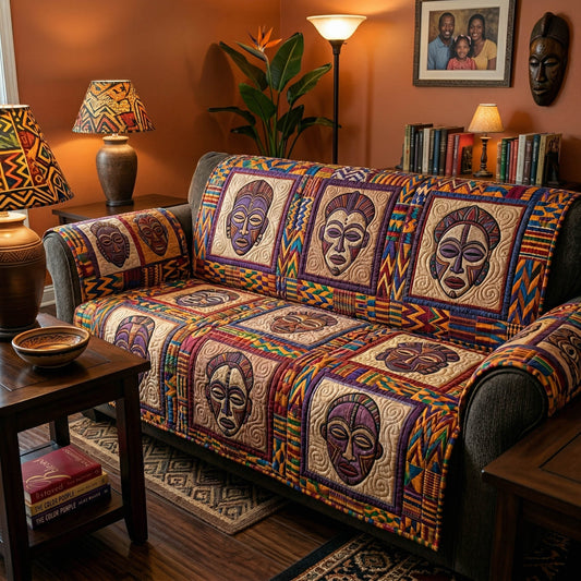 Cultural Rhythm Quilted Sofa Cover NCU0NTD1864