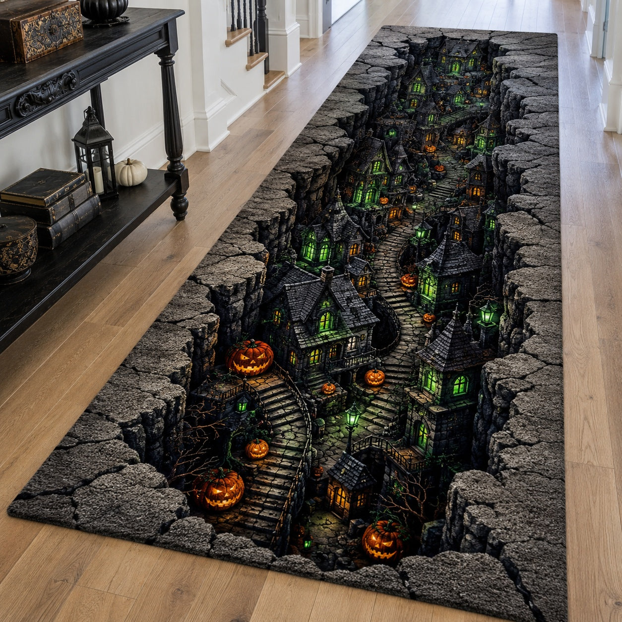 Cursed Hamlet Canyon Runner Carpet NCU0PVL1003