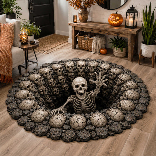 Cursed Hollow Custom Shape Area Rug NCU0NTD2197