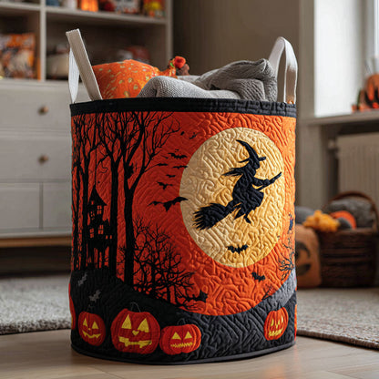 Cursed Moonlight Quilted Laundry Basket NCU0PTT1199